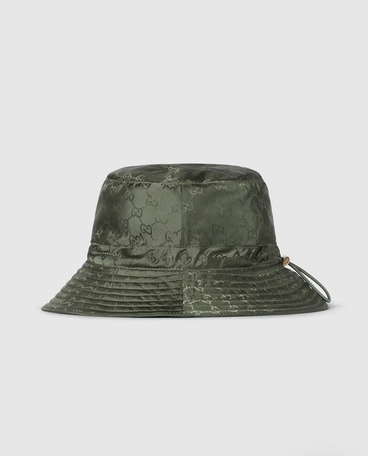 Chapeau bob réversible en nylon GG