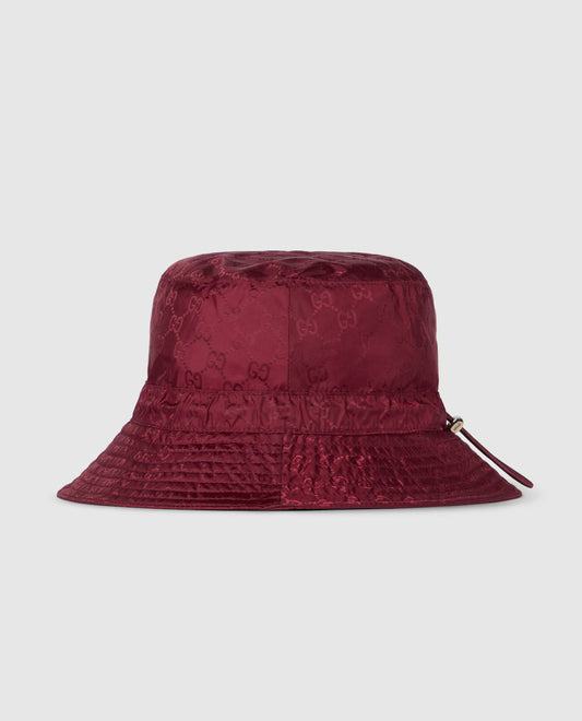 Chapeau bob réversible en nylon GG